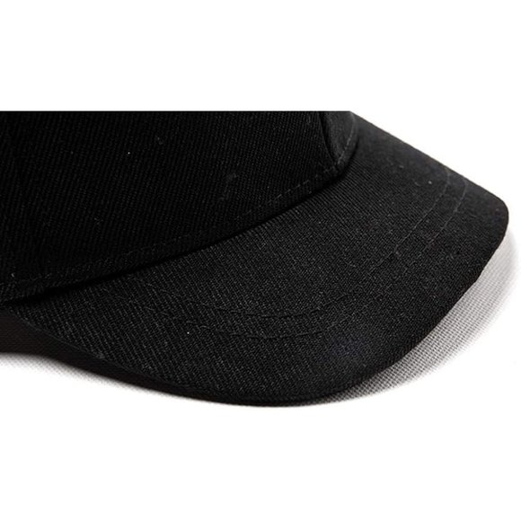 Man Black Anti Sweat Sunscreen Trucker Cap - Picture 6 of 7